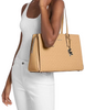 Michael Michael Kors Laila Medium Signature Logo Tote Bag Peanut