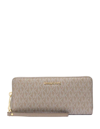 Michael Michael Kors Large Logo Continental Wallet Birch