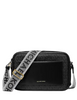 Michael Michael Kors Maeve Large Signature Logo Crossbody Bag Black