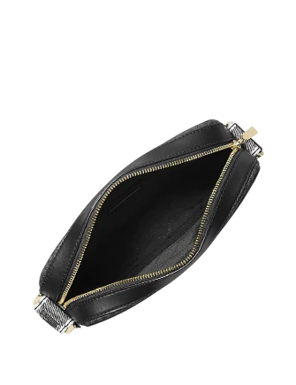 Michael Michael Kors Maeve Large Signature Logo Crossbody Bag Black