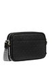 Michael Michael Kors Maeve Large Signature Logo Crossbody Bag Black