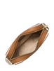 Michael Michael Kors Maeve Large Signature Logo Crossbody Bag Vanilla Acorn