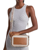 Michael Michael Kors Maeve Large Signature Logo Crossbody Bag Vanilla Acorn
