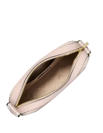 Michael Michael Kors Maeve Large Signature Logo Crossbody Bag Vanilla Soft Pink