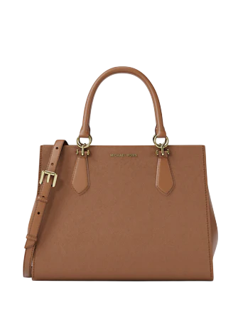 Michael Michael Kors Marilyn Medium Saffiano Leather Satchel Luggage