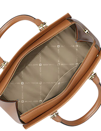 Michael Michael Kors Marilyn Medium Saffiano Leather Satchel Luggage