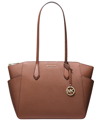 Michael Michael Kors Marilyn Medium Saffiano Leather Tote Bag Luggage