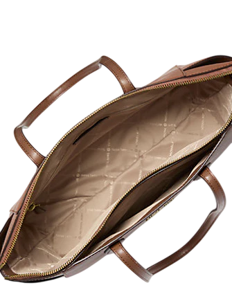 Michael Michael Kors Marilyn Medium Saffiano Leather Tote Bag Luggage