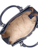 Michael Michael Kors Marilyn Medium Signature Logo Stripe Satchel Navy