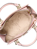 Michael Michael Kors Marilyn Medium Signature Logo Stripe Satchel Powder Blush