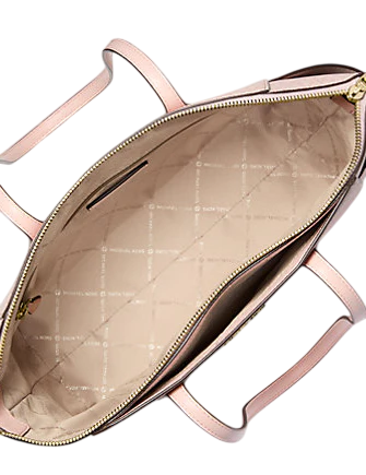 Michael Michael Kors Marilyn Medium Signature Logo Tote Bag Powder Blush 