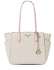 Michael Michael Kors Marilyn Medium Signature Logo Tote Bag  Powder Blush 