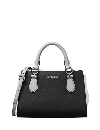 Michael Michael Kors Marilyn Small Color-Block Saffiano Leather Messenger Bag