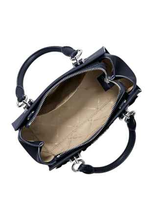 Michael Michael Kors Marilyn Small Floral Embellished Satchel Michael Michael Kors Marilyn Small Floral Embellished Satchel