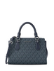 Michael Michael Kors Marilyn Small Signature Logo Messenger Bag Admiral