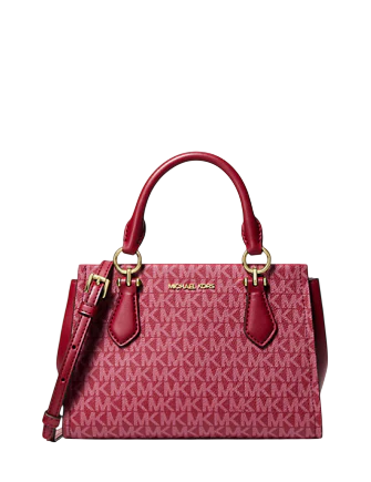 Michael Michael Kors Marilyn Small Signature Logo Messenger Bag