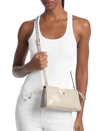 Michael Michael Kors Matilda Small Cinched Crossbody Bag Light Cream 