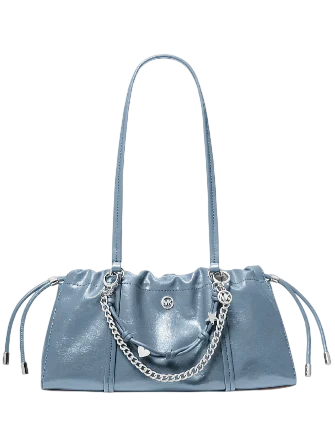 Michael Michael Kors Matilda Small Cinched Shoulder Bag Denim