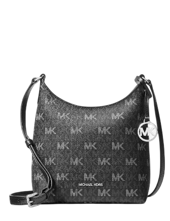 Michael Michael Kors Maya Small Signature Logo Crossbody Bag Black