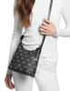 Michael Michael Kors Maya Small Signature Logo Crossbody Bag Black