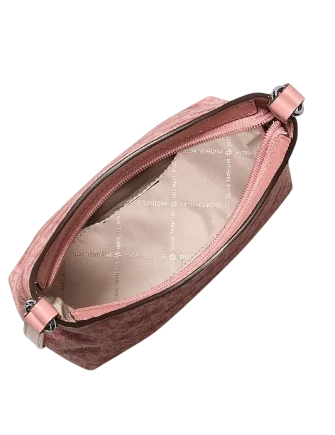 Michael Michael Kors Maya Small Signature Logo Crossbody Bag Sunset Rose