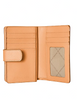 Michael Michael Kors Medium Crossgrain Leather Wallet Cider 