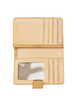 Michael Michael Kors Medium Crossgrain Leather Wallet Honeywheat