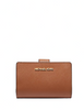 Michael Michael Kors Medium Crossgrain Leather Wallet Luggage