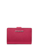 Michael Michael Kors Medium Saffiano Leather Wallet Dark Raspberry