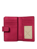 Michael Michael Kors Medium Saffiano Leather Wallet Dark Raspberry