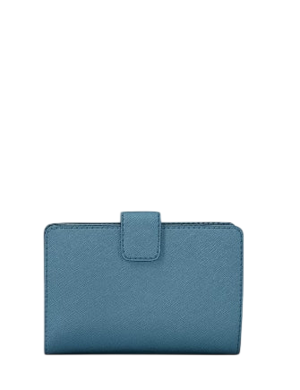 Michael Michael Kors Medium Saffiano Leather Wallet Denim
