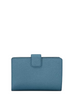 Michael Michael Kors Medium Saffiano Leather Wallet Denim
