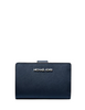 Michael Michael Kors Medium Saffiano Leather Wallet Navy