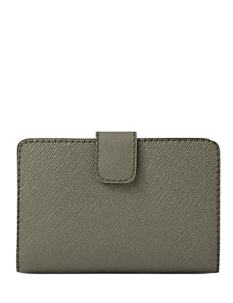 Michael Michael Kors Medium Saffiano Leather Wallet Olive