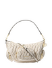 Michael Michael Kors Merritt Matelasse Convertible Crossbody Bag Light Cream