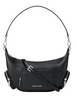 Michael Michael Kors Merritt Medium Pebbled Leather Convertible Shoulder Bag Black