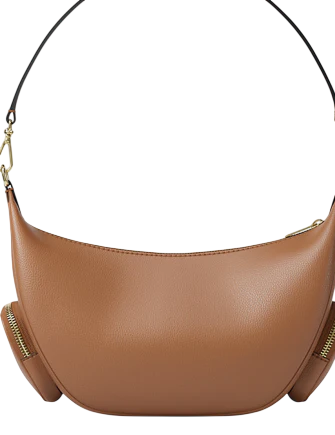 Michael Michael Kors Merritt Medium Pebbled Leather Convertible Shoulder Bag Luggage