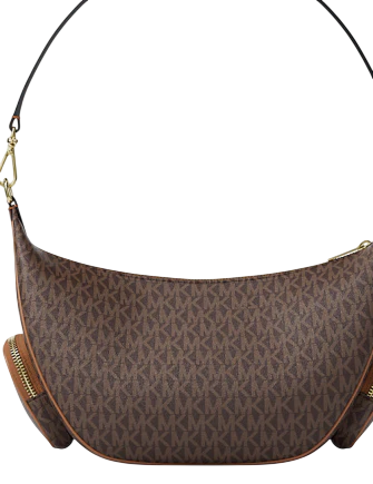 Michael Michael Kors Merritt Medium Signature Logo Convertible Shoulder Bag