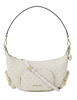 Michael Michael Kors Merritt Medium Signature Logo Convertible Shoulder Bag Light Cream 