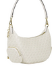 Michael Michael Kors Merritt Medium Signature Logo Convertible Shoulder Bag Light Cream 