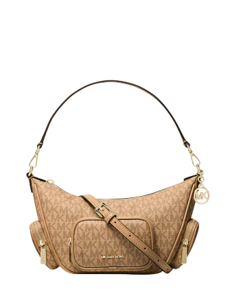 Michael Michael Kors Merritt Small Signature Logo Convertible Shoulder Bag