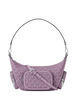 Michael Michael Kors Merritt Small Signature Logo Convertible Shoulder Bag Light Quartz