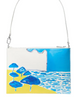 Michael Michael Kors Michael Kors X Christina Zimpel Jet Set Extra-Large Convertible Wristlet Milos Blue