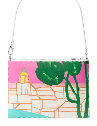 Michael Michael Kors Michael Kors X Christina Zimpel Jet Set Extra-Large Convertible Wristlet Raspberry 