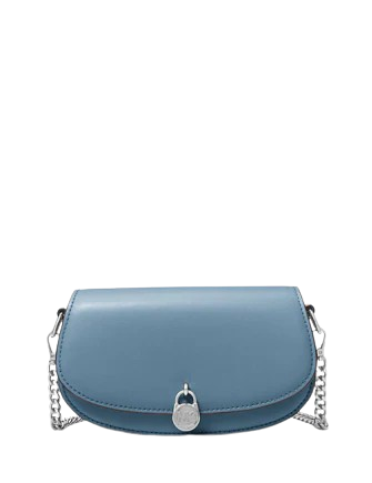 Michael Michael Kors Mila Small Leather Convertible Crossbody Bag Cornflower
