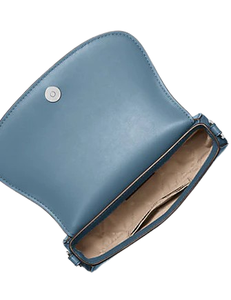 Michael Michael Kors Mila Small Leather Convertible Crossbody Bag Cornflower