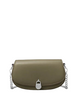 Michael Michael Kors Mila Small Leather Convertible Crossbody Bag Olive