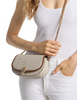 Michael Michael Kors Mila Small Signature Logo Crossbody Bag Vanilla