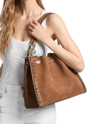 Michael Michael Kors Mina Large Chain Shoulder Bag Luggage