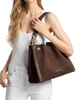 Michael Michael Kors Mina Large Chain Shoulder Bag Nutmeg